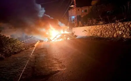 إسرائيل.. غارة على صور وتوصية بحرب على لبنان