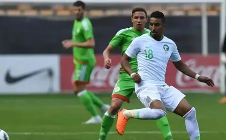 السعودية تواجه الجزائر استعداداً لكأس العرب