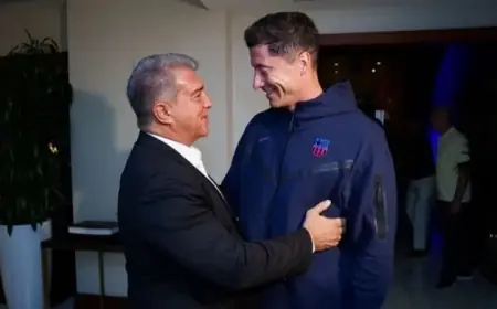 مفاجأة.. لابورتا طلب من ليفاندوفسكي التوقف عن تسجيل الأهداف