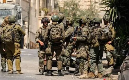 الاحتلال يشن حملة مداهمات واعتقالات واسعة بمدينة الخليل وبيت لحم وأريحا