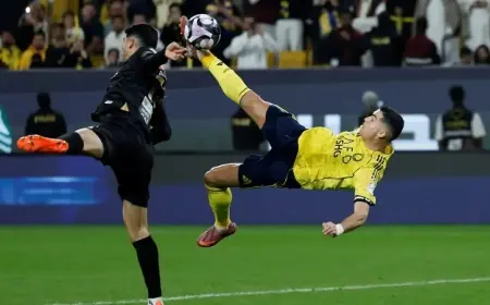 كم هدفاً سجله رونالدو من "ركلة خلفية مزدوجة" في تاريخه؟