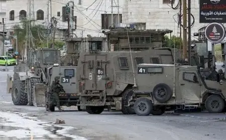 إصابة طفل بالرأس في مخيم نور الشمس شرق طولكرم