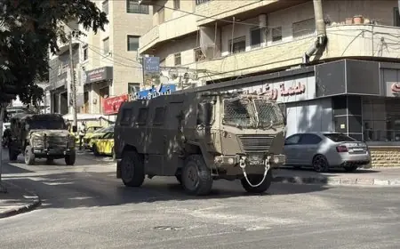 الضفة.. الجيش الإسرائيلي يقتحم مدينة نابلس ويعتقل 3 فلسطينيين