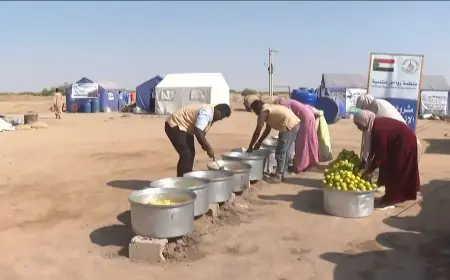 أمواج النزوح تتفاقم وشبح الجوع يتصدر المشهد السوداني