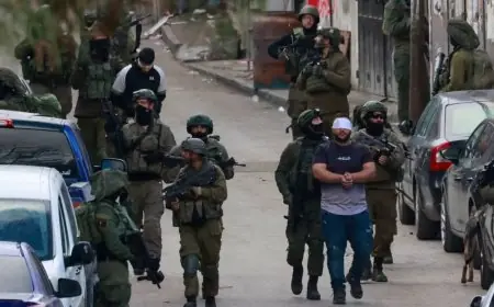 اقتحامات وفوضى.. الاحتلال يعتقل عشرات الفلسطينيين في سلفيت وبيت لحم والخليل