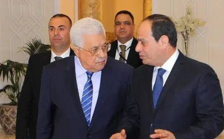 السيسي لعباس: مصر تدعم "الصمود الأسطوري" للفلسطينيين وتطالب العالم بإعادة إعمار غزة