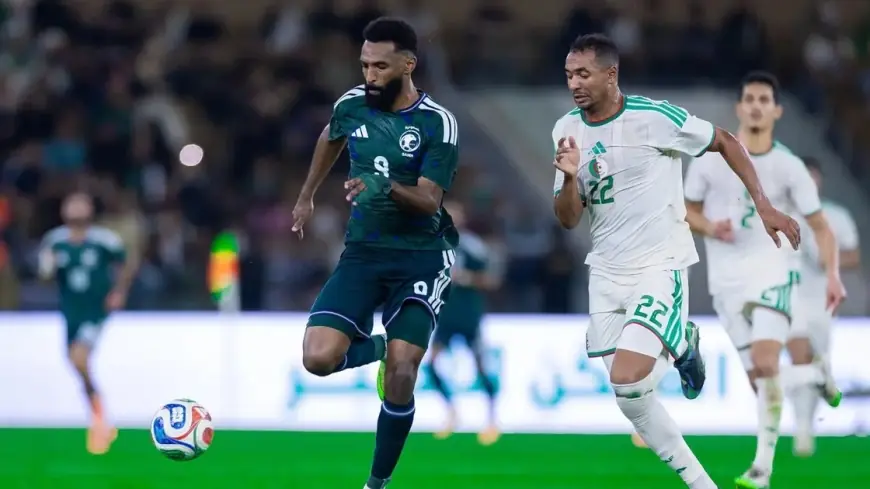 المنتخب الجزائري يهزم السعودية بهدفين في مباراة ودية