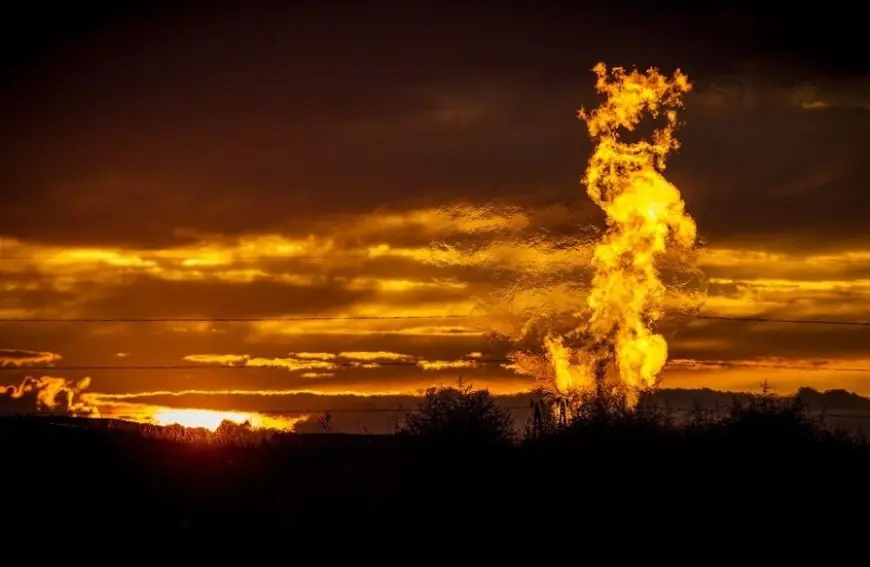 هجوم كبير بالمسيرات مجهول المصدر على حقل غاز كورمور في العراق