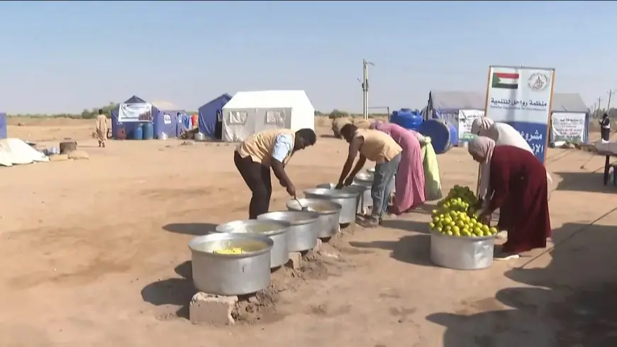 أمواج النزوح تتفاقم وشبح الجوع يتصدر المشهد السوداني