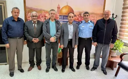 "تربية" طولكرم تبحث مع شرطة المحافظة آلية تكريم المعلمين بالتزامن مع يوم المعلم الفلسطيني