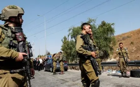 عملية طعن في "عطيرت": إصابة مستوطنين اثنين واستشهاد المنفذ