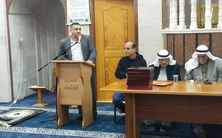 اوقاف طولكرم تكرم حفظة القرآن في مركز تحفيظ مسجد الفقهاء