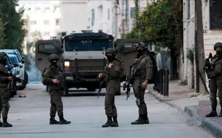 لاحتلال يعتقل 4 مواطنين من بيت سيرا ودير ابزيع غرب رام الله