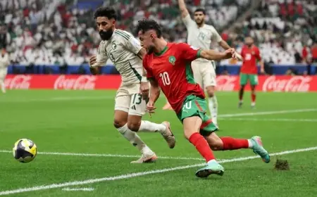 المغرب يهزم السعودية ويرافقها إلى ربع نهائي كأس العرب