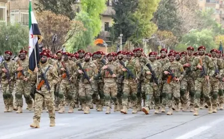 بعد العرض العسكري في دمشق.. الهتافات لغزة تثير قلقًا أمنيًا في إسرائيل