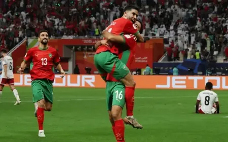 كأس العرب.. المغرب يهزم الإمارات بثلاثية ويبلغ النهائي