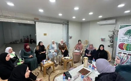 مديرية زراعة طولكرم تنفذ ورشة تدريبية حول أفضل الممارسات في التصنيع الغذائي .