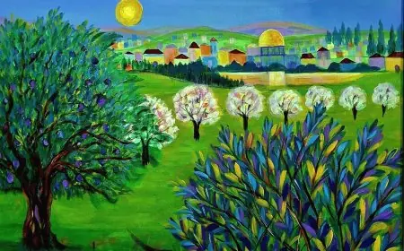 معرض "ريشتان لمدينة واحدة".. سيمفونية فنية مدهشة صامتة