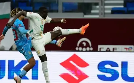 ماني ينقذ السنغال من الخسارة أمام الكونغو الديمقراطية في كأس إفريقيا