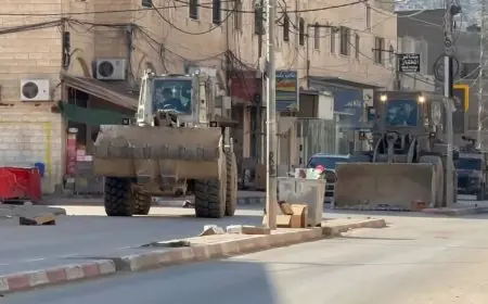 انسحاب قوات الاحتلال من قباطية بعد عملية واسعة النطاق