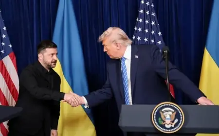 ترامب: أمامنا أسابيع لإنهاء حرب أوكرانيا.. وزيلينسكي: "مستعدون للسلام"