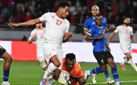 تنزانيا تتعادل مع تونس وتتأهلان سوياً إلى ثمن النهائي