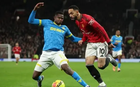 تعادل محبط لمانشستر يونايتد مع متذيل الترتيب