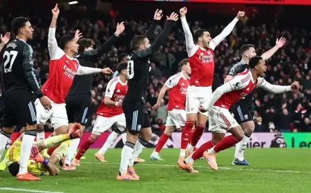 أرسنال يستعرض في شباك أستون فيلا