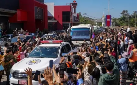 تايلاند تطلق سراح 18 جندياً كمبودياً كانوا أسرى منذ يوليو