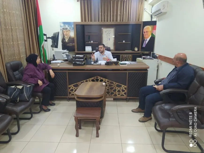 اوقاف طولكرم تبحث سبل تعزيز التعاون مع مجلس قروي رامين