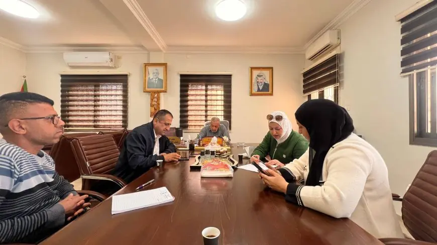 زيارة ميدانية لطاقم مديرية زراعة طولكرم في قرى الشعراوية