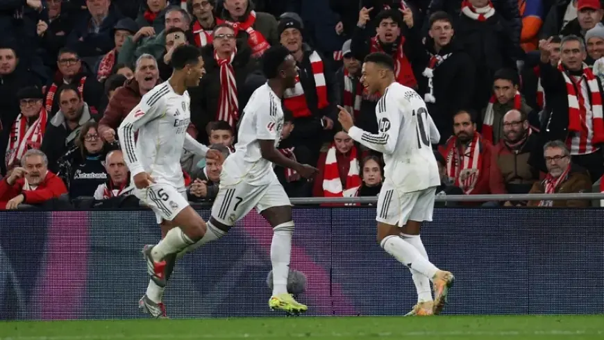 مبابي يعيد ريال مدريد إلى الانتصارات على حساب بلباو