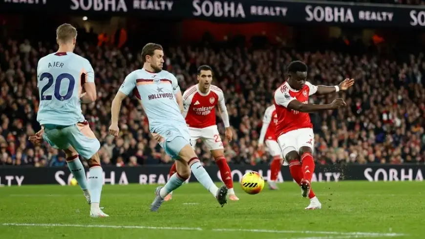 أرسنال يهزم برنتفورد ويواصل صدارته