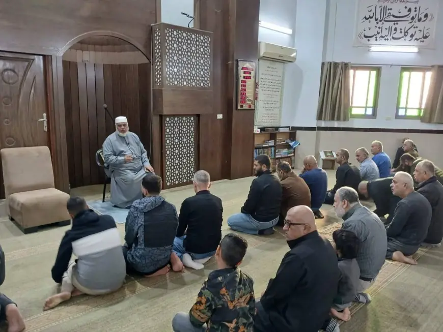 اوقاف طولكرم تنفذ سلسلة دروس وعظية بالمساجد