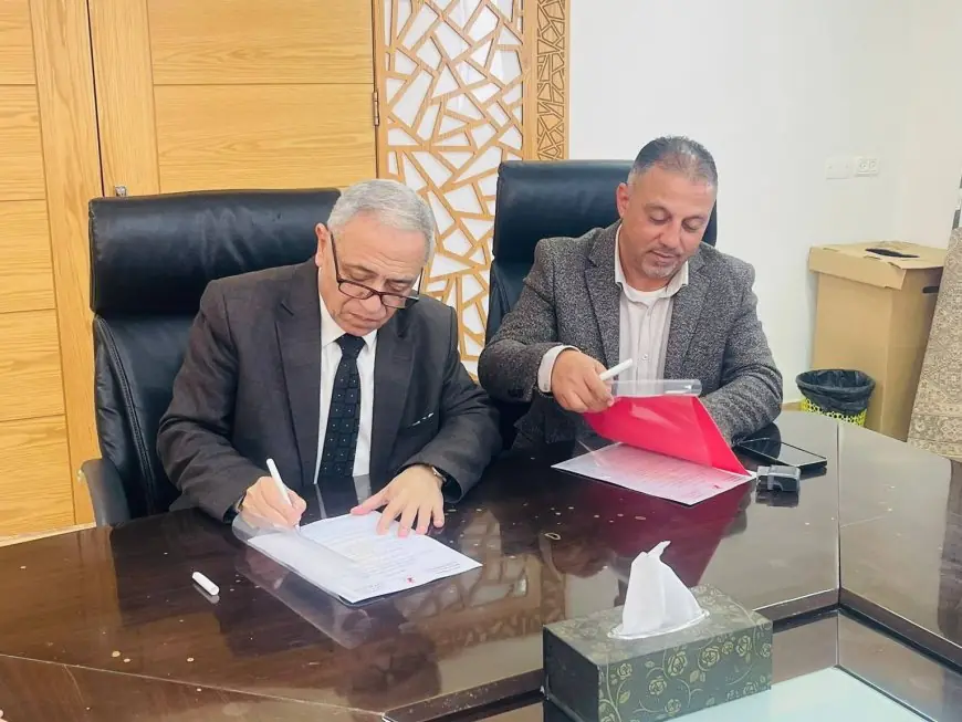 بلدية طولكرم توقع اتفاقية "تأهيل وتعبيد شارع الأحراش" الحيوي مع "مكتب الحسام"