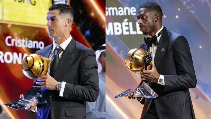 "غلوب سوكر".. ديمبلي ورونالدو الأفضل في العالم والشرق الأوسط