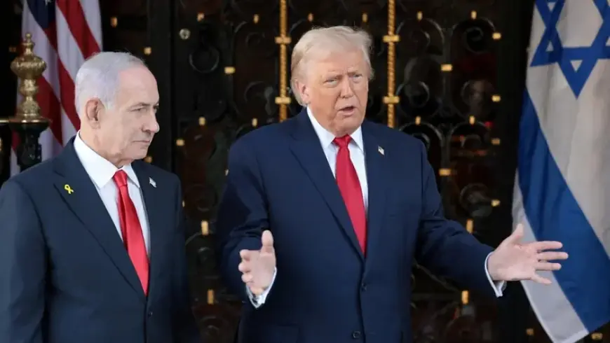 ترامب يناقش القوة الدولية في غزة مع نتنياهو.. ويلوح بضرب إيران