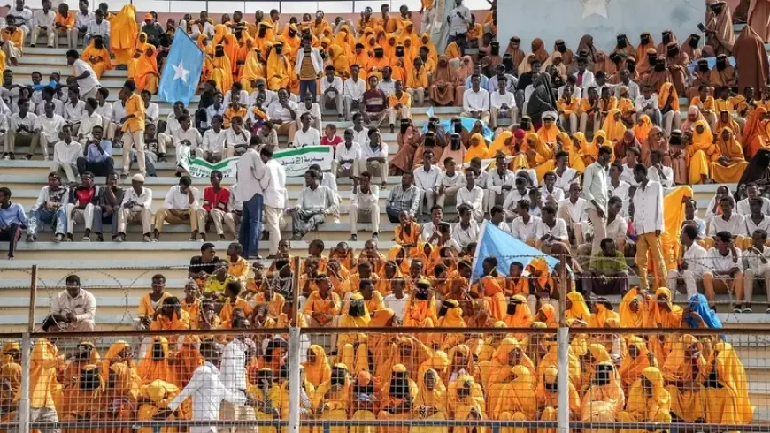 آلاف الصوماليين يتظاهرون احتجاجا على اعتراف إسرائيل بأرض الصومال