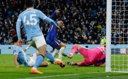 إنزو يخطف نقطة لتشيلسي من ملعب سيتي في اللحظات الأخيرة