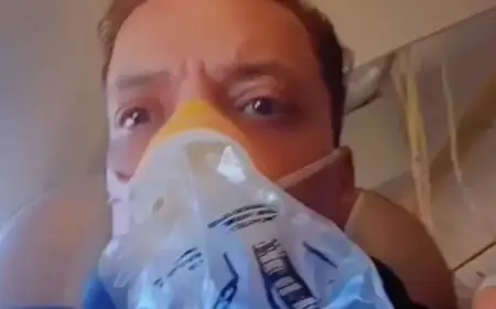 لحظات مرعبة عاشها مطرب مصري على متن طائرة