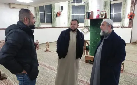 اوقاف طولكرم تتفقد عدد من المساجد