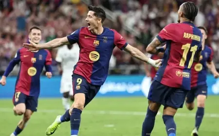 "كلاسيكو" جدة.. بين استمرار تفوق برشلونة وثأر ريال مدريد