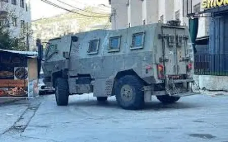 إصابة جندي إسرائيلي واعتقالات خلال اقتحام البلدة القديمة في نابلس