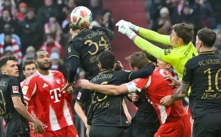 السقوط الأول.. بايرن يتلقى هزيمة صاعقة أمام أوغسبورغ