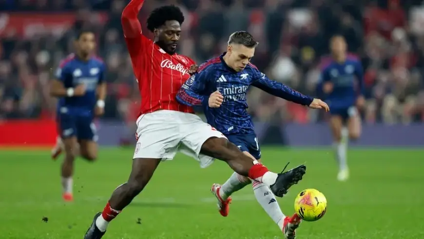 أرسنال يكتفي بالتعادل مع نوتنغهام