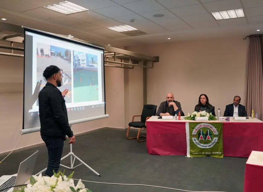 طلبة من كلية علوم الرياضة في الجامعة العربية الأمريكية يؤكدون في بحث لهم على ضرورة إدراج حصص رياضية منظمة في المدارس