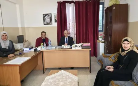 بلدية طولكرم تُنهي مرحلة العظم بمدرسة "شاكر خريشي" وتوجه ببدء التشطيب