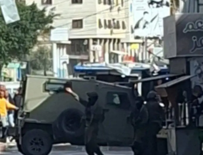 الاحتلال يقتحم محيط مخيم بلاطة شرق نابلس