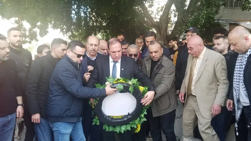 بمشاركة اللواء د. كميل باسم فخامة السيد الرئيس محمود عباس " أبو مازن"