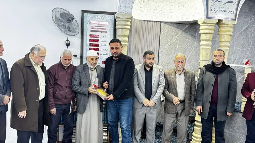 أوقاف طولكرم  تفتتح مسجد عمر بن الخطاب ببلدة عتيل